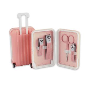 Valise Manicure Set, Pink