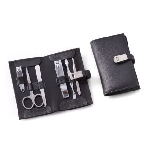 Alex Leather Manicure Set