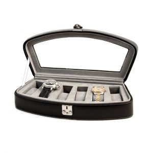 "Baron" Watch Case- Black