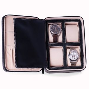 Drake Leather Travel Watch Case