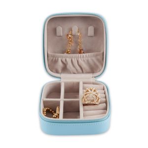 Ava Jewelry Case, Blue