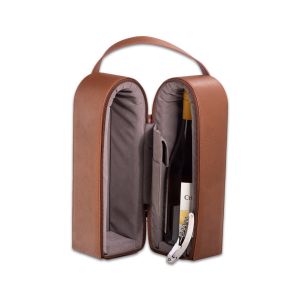 Vino Leather Double Wine Caddy