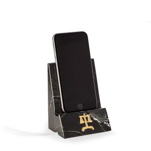"Themis" Phone Stand- Zebra