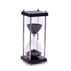 30 Minute Hourglass, Wood Sand Timer