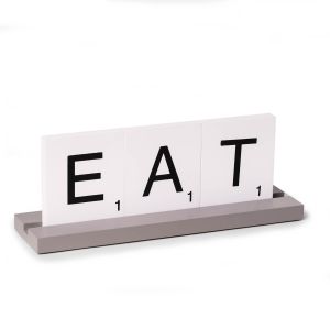 EAT Scrabble Design Sign