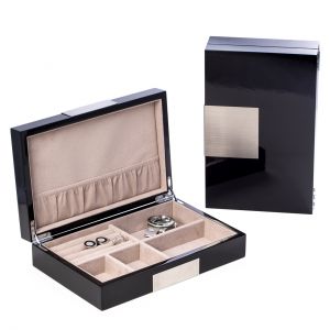 "Prince" Valet Box- Black