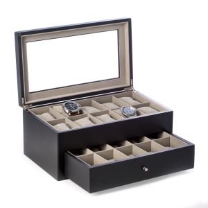 Wade 20 Watch Box, Brown