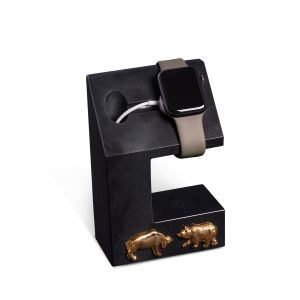 "Hermes" iWatch Stand- Onyx