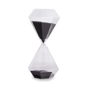 Idris Sand Timer- Black