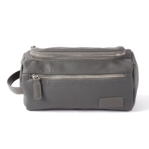 Berlin Toiletry Bag, Grey