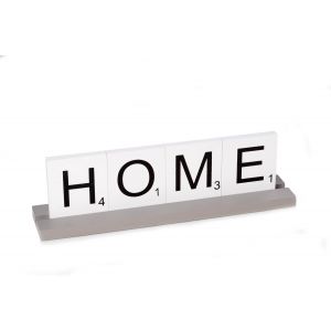 Serenity Home Letter Tile Sign