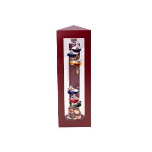 Galileo Thermometer in Rosewood